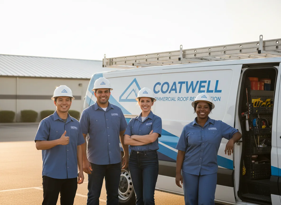 Commercial roof coating company in Kinta, OK